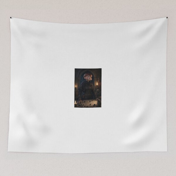 Item preview, Gygax Mage with Glowing Eyes at Game Table designed and sold by CathryneDelamort.