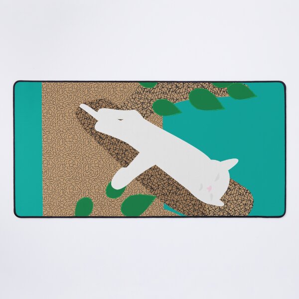 Item preview, Sleeping Cat on Tree designed and sold by ROSE ANN BANILAR.