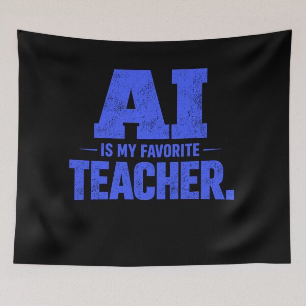 Item preview, AI Is My Favorite Teacher - Funny AI Takeover Future School Robot Teacher  designed and sold by TEEJAMBOREE.