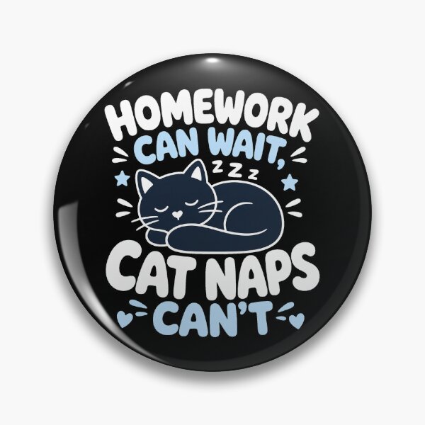 Item preview, back to school  Homework Can Wait Cat Naps Can't Funny Shirt designed and sold by Uglyandcute.