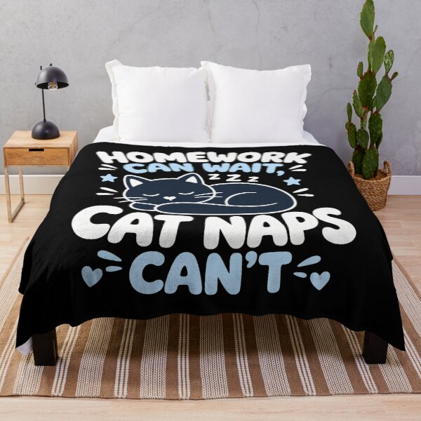 Item preview, back to school Homework Can Wait Cat Naps Can't Funny Shirt designed and sold by Uglyandcute.