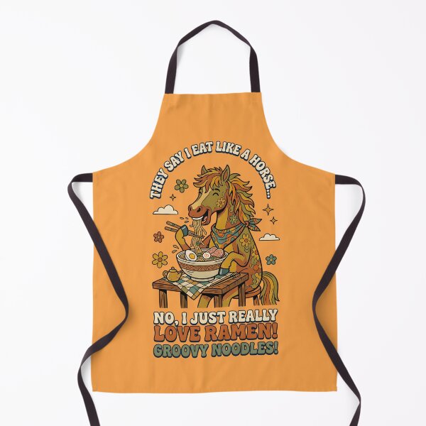 Item preview, They say I eat like a horse... I love ramen designed and sold by ParadoxParadox.
