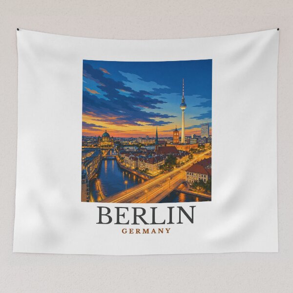Item preview, Berlin - Germany designed and sold by GoodOldVintage.