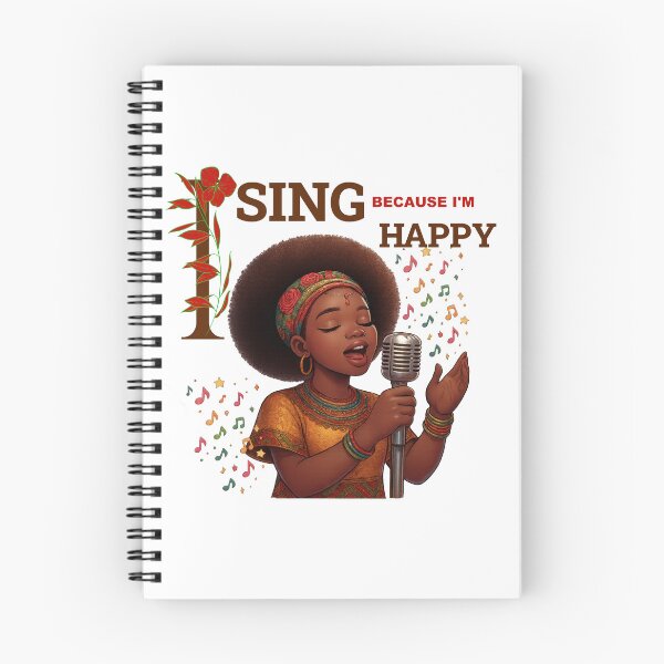 Item preview, I SING BECAUSE I'M HAPPY designed and sold by Flavaprints4u.