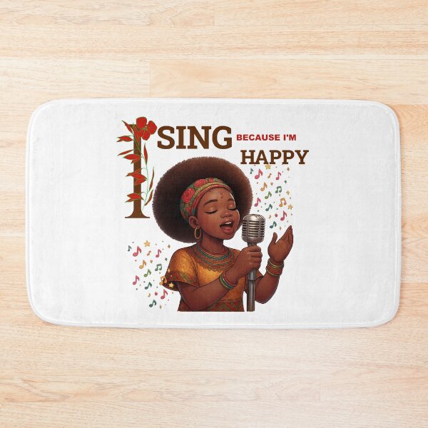 Item preview, I SING BECAUSE I'M HAPPY designed and sold by Flavaprints4u.