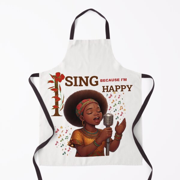 Item preview, I SING BECAUSE I'M HAPPY designed and sold by Flavaprints4u.