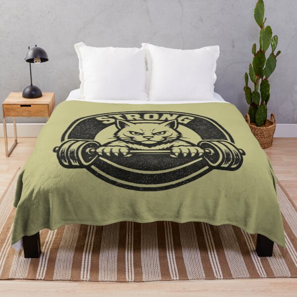 Item preview, Iron Paws Funny Gym Cat – Weightlifting Cat Lover Design, Funny Fitness Gift designed and sold by AYACHI90.