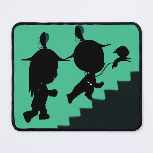 Item preview, Iris, Ruby, and Doom Kitty Silhouette Run on Stairs designed and sold by QueenAlicorn.