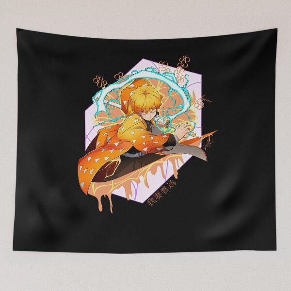 Item preview, Zenitsu Agatsuma Demon Slayer  designed and sold by visionsunveiled.
