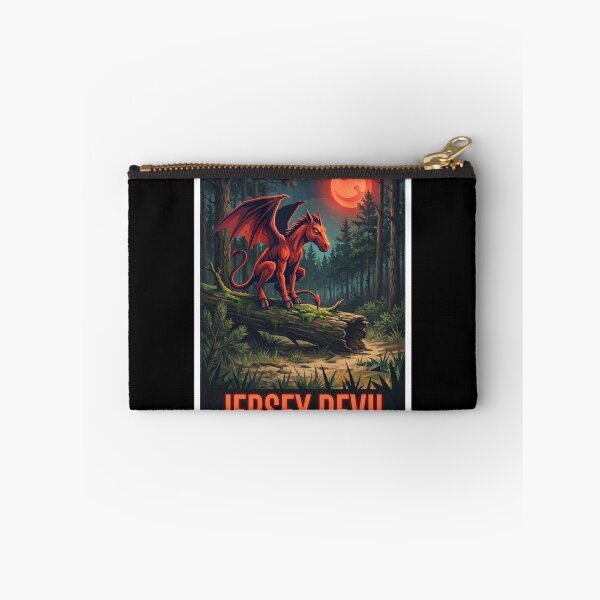 Item preview, Jersey Devil Cryptid Pine Barrens Pop Art Poster designed and sold by redsharkuk.