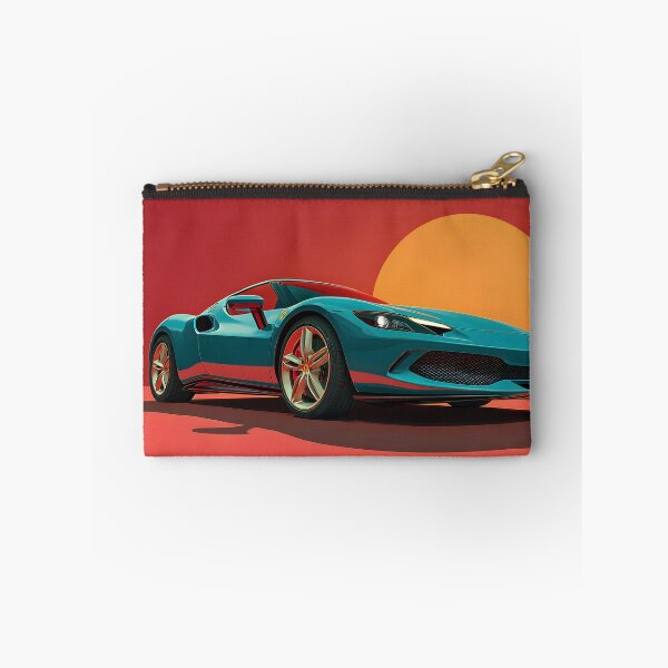Item preview, Ferrari 296 GTB High Performance Pop Art Car Print designed and sold by AutoPopStudio.