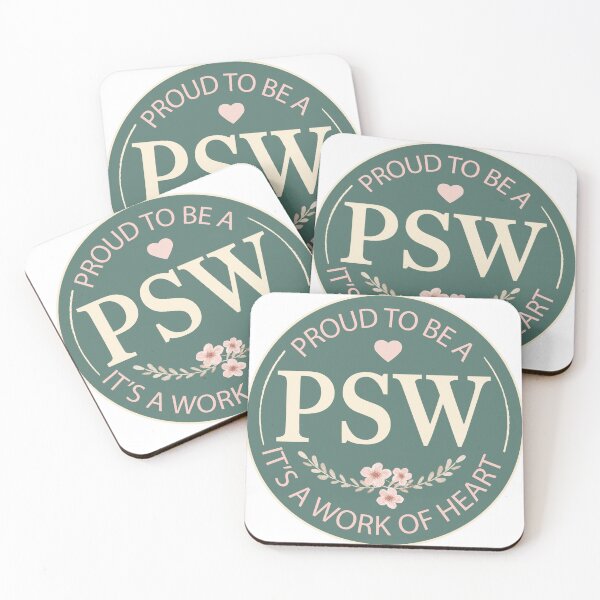 Item preview, Proud To Be A PSW designed and sold by TaraGbear.
