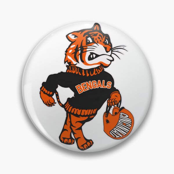 Item preview, Vintage NFL American Football Cincinnati Bengals Tiger AFC North Retro Logo Burrow designed and sold by Space Ghettos.