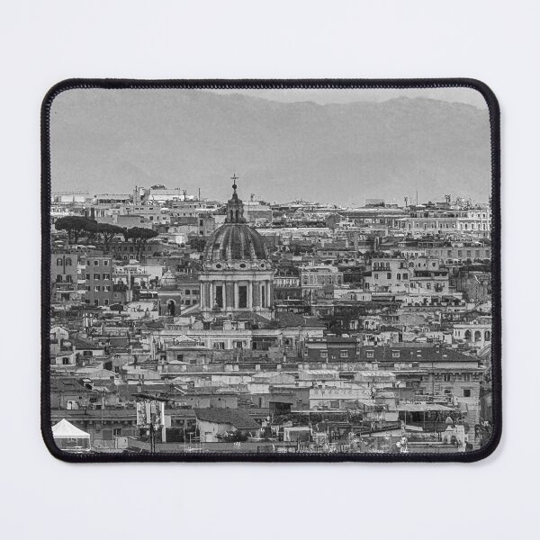 Item preview, Monochrome Rome Rooftops From St Peter Basilica designed and sold by Diego Re.