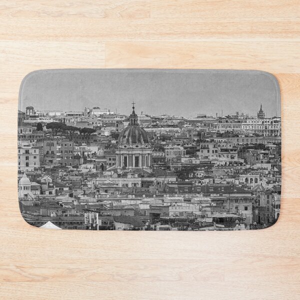Item preview, Monochrome Rome Rooftops From St Peter Basilica designed and sold by Diego Re.