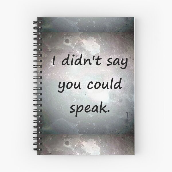 Item preview, I Didn't Say You Could Talk To Me designed and sold by Trendature Online .