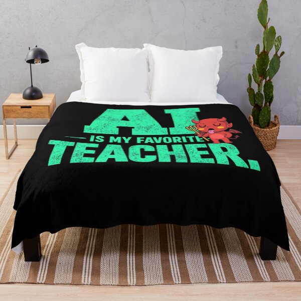 Item preview, AI Is My Favorite Teacher - Funny AI Takeover Future School Robot Teacher  designed and sold by TEEJAMBOREE.