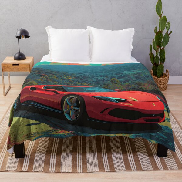 Item preview, Ferrari 296 GTB Supercar Pop Art Graphic Design designed and sold by AutoPopStudio.