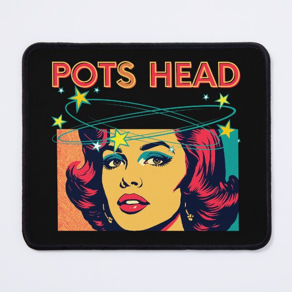 Item preview, POTS HEAD Retro Pop Art Dizziness Chronic Illness Spoonie designed and sold by pulse_retail.
