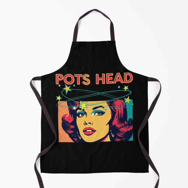 Item preview, POTS HEAD Retro Pop Art Dizziness Chronic Illness Spoonie designed and sold by pulse_retail.