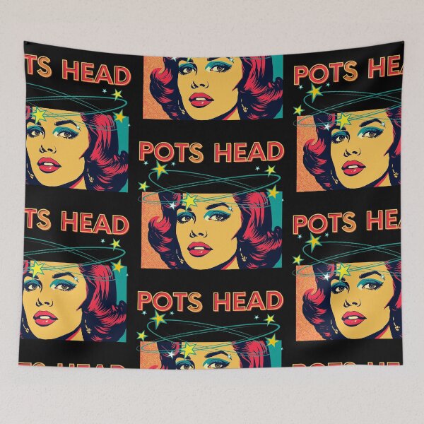 Item preview, POTS HEAD Retro Pop Art Dizziness Chronic Illness Spoonie designed and sold by pulse_retail.