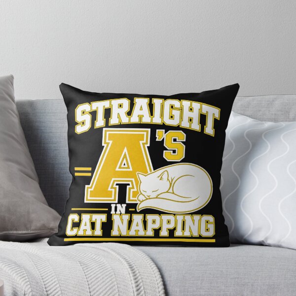Item preview, back to school  Straight A's In Cat Napping Funny Shirt designed and sold by Uglyandcute.