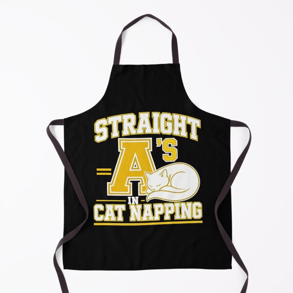 Item preview, back to school Straight A's In Cat Napping Funny Shirt designed and sold by Uglyandcute.