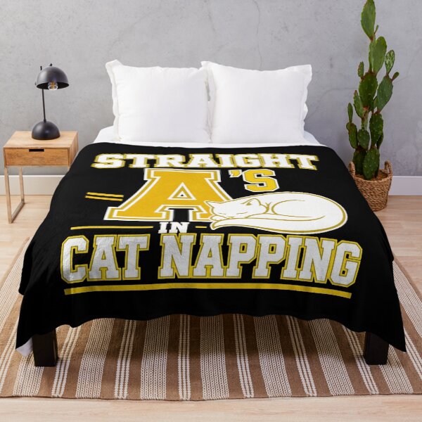 Item preview, back to school Straight A's In Cat Napping Funny Shirt designed and sold by Uglyandcute.