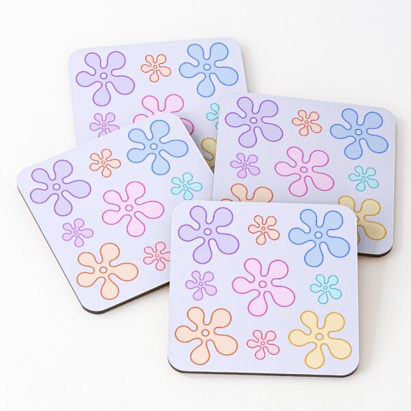 Item preview, Pack 3 Bikini Bottom flowers  designed and sold by DibujandoPorfa.
