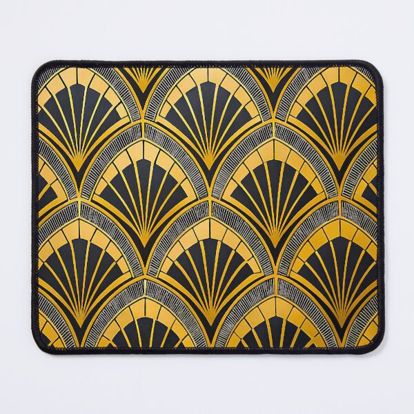 Item preview, Gold Deco Fan designed and sold by ViaARTfactory.
