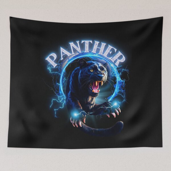 Item preview, Black Panther Lightning designed and sold by Tripp Art Studio.
