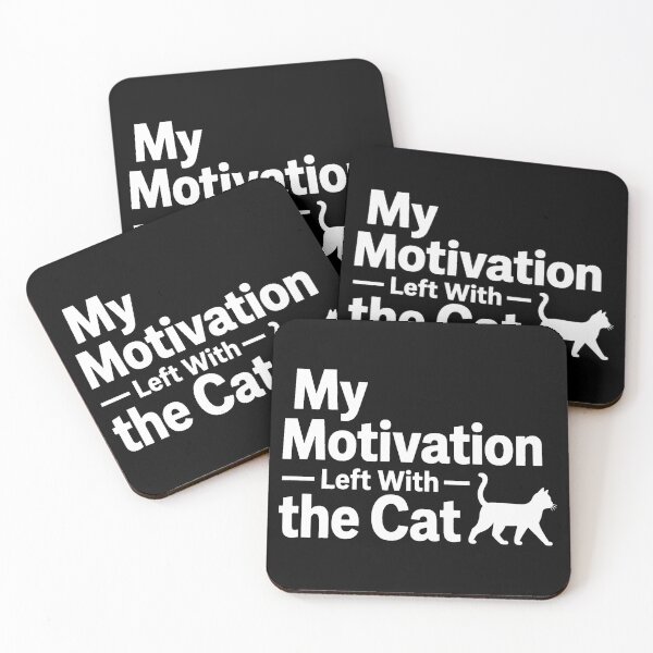 Item preview, back to school  My Motivation Left With The Cat Funny Shirt designed and sold by Uglyandcute.