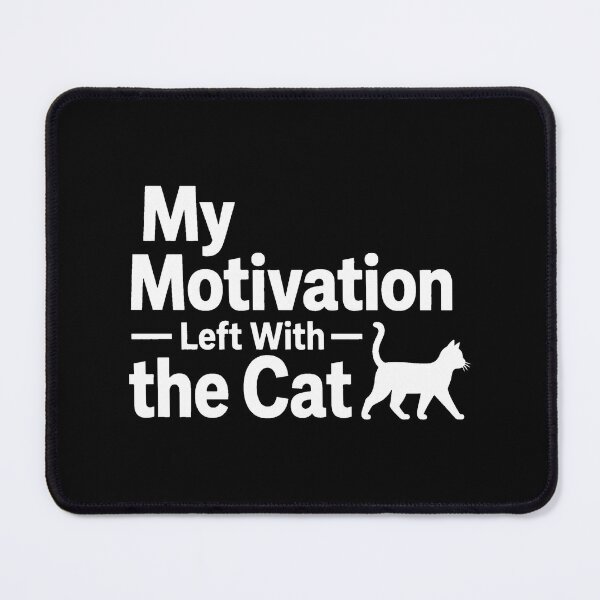 Item preview, back to school  My Motivation Left With The Cat Funny Shirt designed and sold by Uglyandcute.