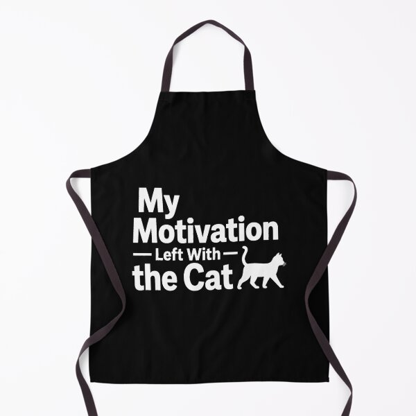 Item preview, back to school My Motivation Left With The Cat Funny Shirt designed and sold by Uglyandcute.