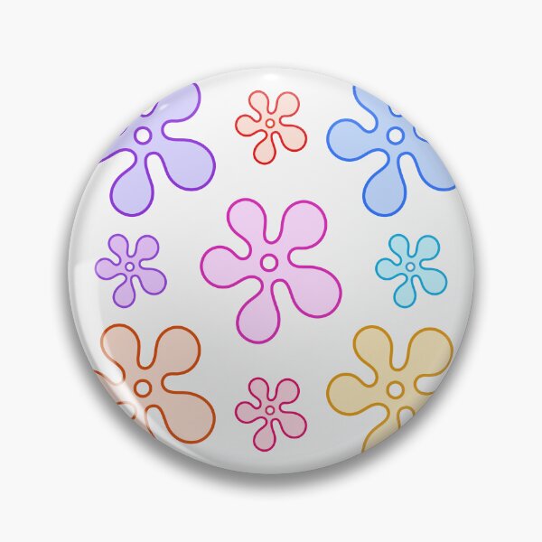 Item preview, Pack 4 Bikini Bottom flowers  designed and sold by DibujandoPorfa.