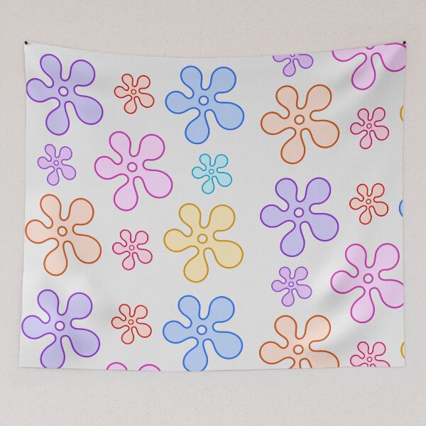 Item preview, Pack 4 Bikini Bottom flowers  designed and sold by DibujandoPorfa.