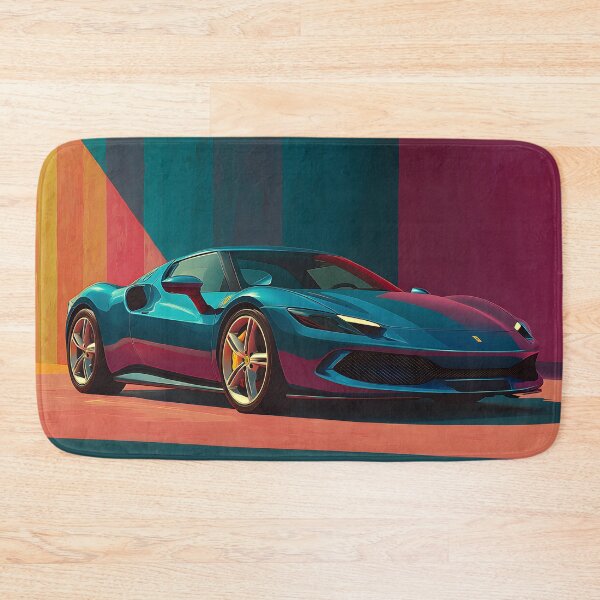 Item preview, Ferrari 296 GTB Italian Performance Pop Art Artwork designed and sold by AutoPopStudio.