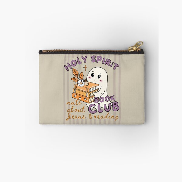 Item preview, Holy Spirit Book Club Nuts About Jesus and Books Love Fall Cute Ghost Reading Bookish designed and sold by Forevermore.