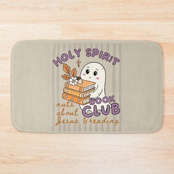 Item preview, Holy Spirit Book Club Nuts About Jesus and Books Love Fall Cute Ghost Reading Bookish designed and sold by Forevermore.