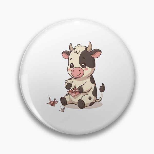 Item preview, Cute Cow Folding Origami Cranes designed and sold by Ella_Sketch.