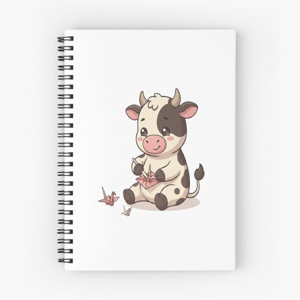 Item preview, Cute Cow Folding Origami Cranes designed and sold by Ella_Sketch.