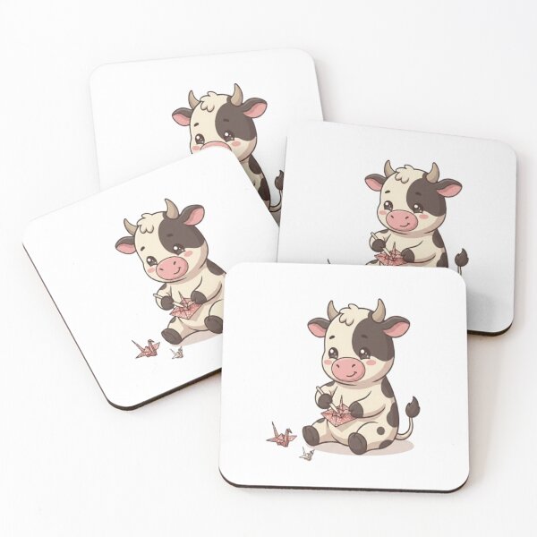 Item preview, Cute Cow Folding Origami Cranes designed and sold by Ella_Sketch.