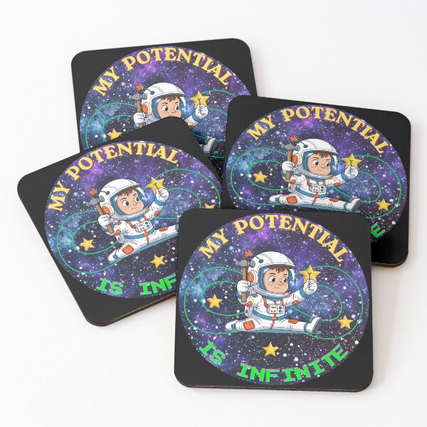 Item preview, My Potential Is Infinite, Funny Gifts For Optimists designed and sold by zebek-design.