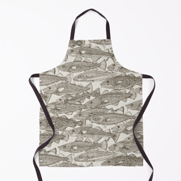 Item preview, Atlantic cod tea brown strong white designed and sold by scrummy.