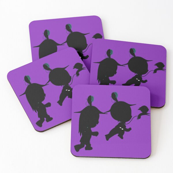 Item preview, Iris, Ruby, and Doom Kitty Silhouette Run designed and sold by QueenAlicorn.