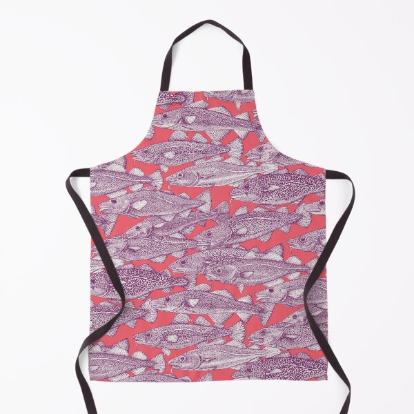 Item preview, Atlantic cod purple rose pink designed and sold by scrummy.