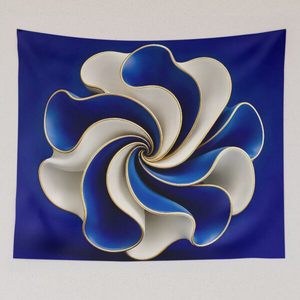 Item preview, Elegant Swirling Sculpture designed and sold by Vicky Brago-Mitchell®.