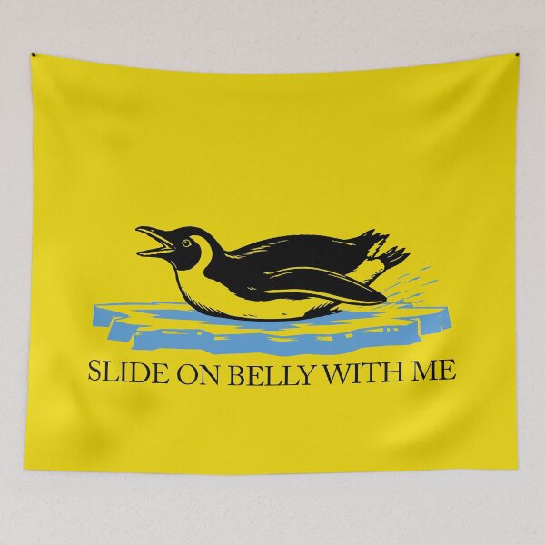Item preview, Gadsden flag parody - Penguin designed and sold by giantbananas.