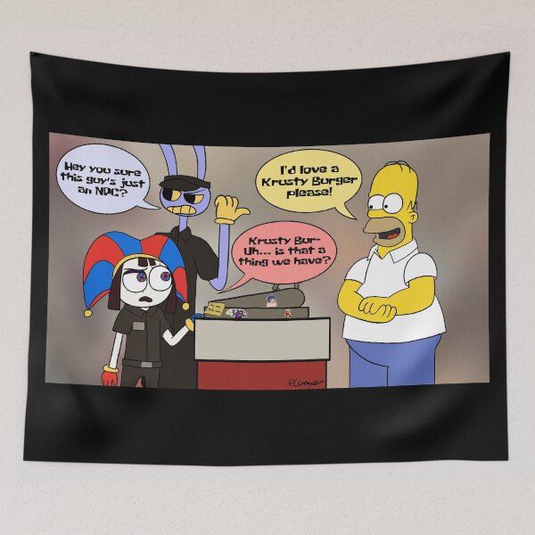 Item preview, A Special Guest at Spudsy's! designed and sold by CGrayzer-Art.