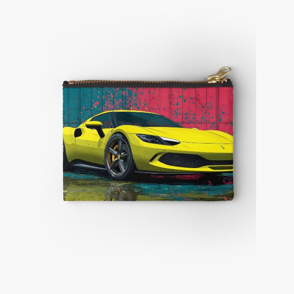 Item preview, Ferrari 296 GTB Pop Art Supercar Collector Print designed and sold by AutoPopStudio.